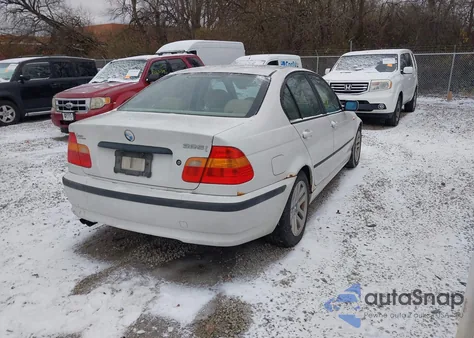 2002 BMW 325I z USA, uszkodzony, nr VIN WBAEV33442KL70556